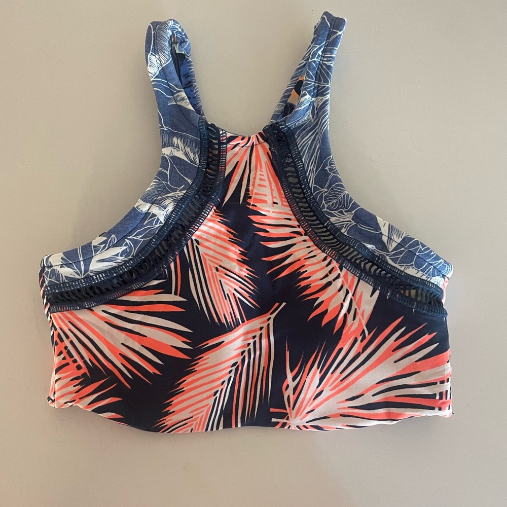 Maaji Pink and Blue Bikini Swimwear